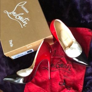 Louboutin Pigalle Follies 120 Patent Degrade